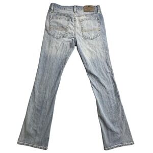 Cody James Jeans Mens 31x36 Blue Bootcut Stretch Denim Western Cowboy YKK Zip